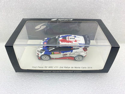 Spark 1:43 Ford Fiesta RS #11 B.Bouffier - 2nd Monte Carlo 2014 S3793