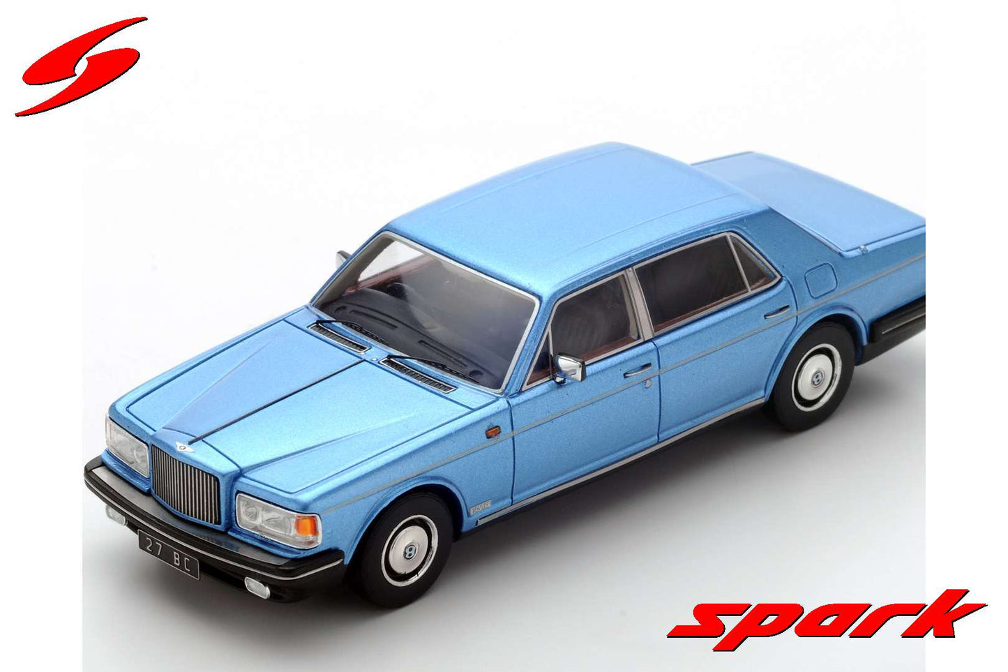 Spark 1:43 Bentley Mulsane 1980 Met Blue S3821