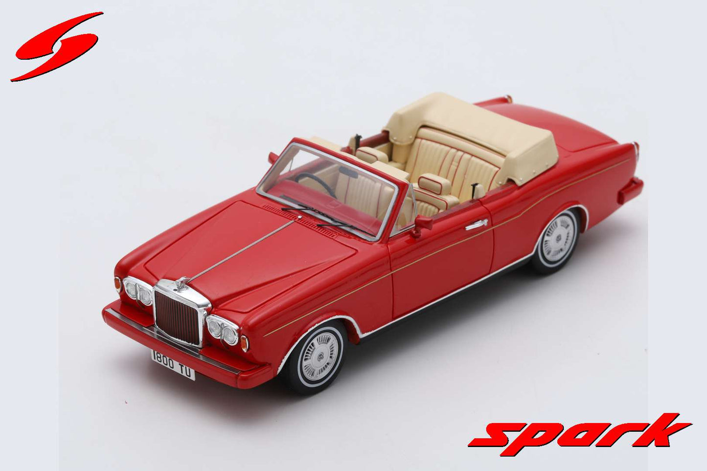 Spark 1:43 Bentley Continental 1984 Red S3824