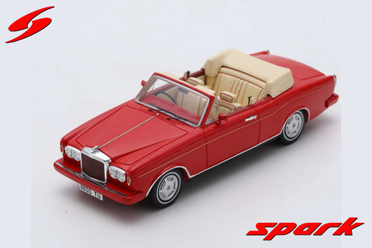 Spark 1:43 Bentley Continental 1984 Red S3824