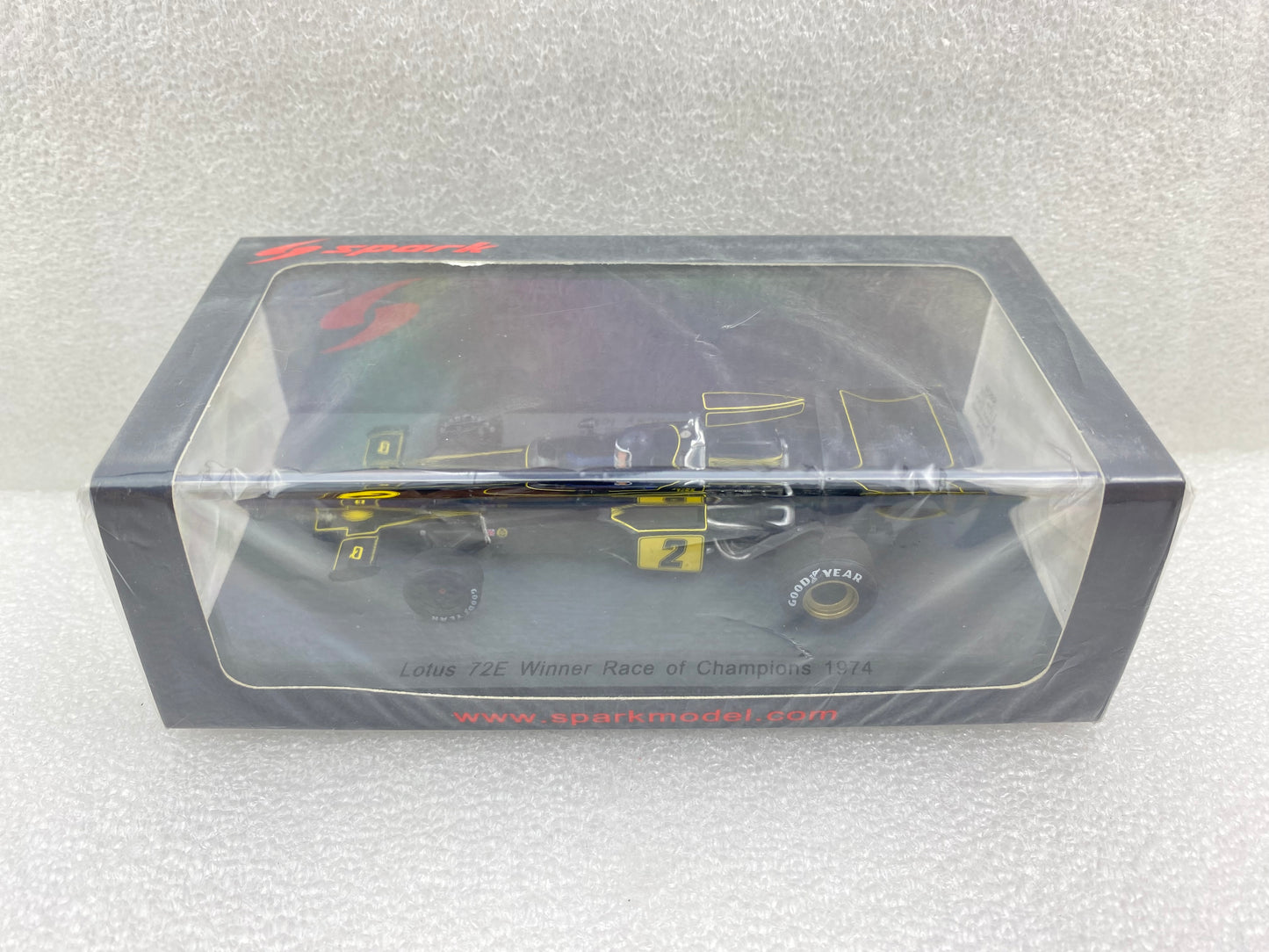 Spark 1:43 Lotus 72E #2 Jacky Ickx - Winner Race of Champions 1974 S4834