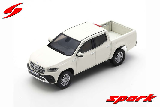 Spark 1:43 Mercedes-Benz X-Class 2018 White S4994