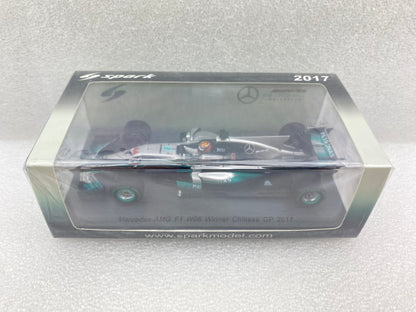 Spark 1:43 Mercedes-AMG F1 W08 #44 Lewis Hamilton - Winner Chinese GP 2017 S5030