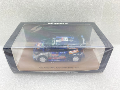 Spark 1:43 Ford Fiesta WRC #2 O.Tanak/M.Jarveoja - 3rd Rally Great Britain 2017 S5173