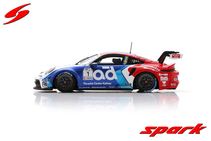 Spark 1:43 Porsche 911 GT3 Cup Porsche Carrera Cup Scandinavia Champion 2022 #1 Lukas Sundahl S5233