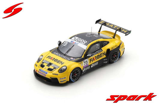 Spark 1:43 Porsche 911 GT3 Cup Porsche Carrera Cup Brazil Champion 2022 #73 Enzo Elias S5235