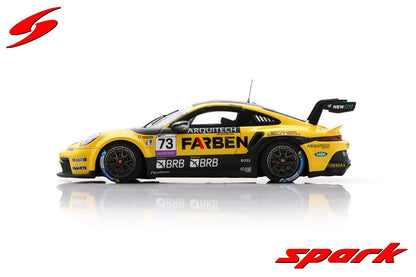 Spark 1:43 Porsche 911 GT3 Cup Porsche Carrera Cup Brazil Champion 2022 #73 Enzo Elias S5235