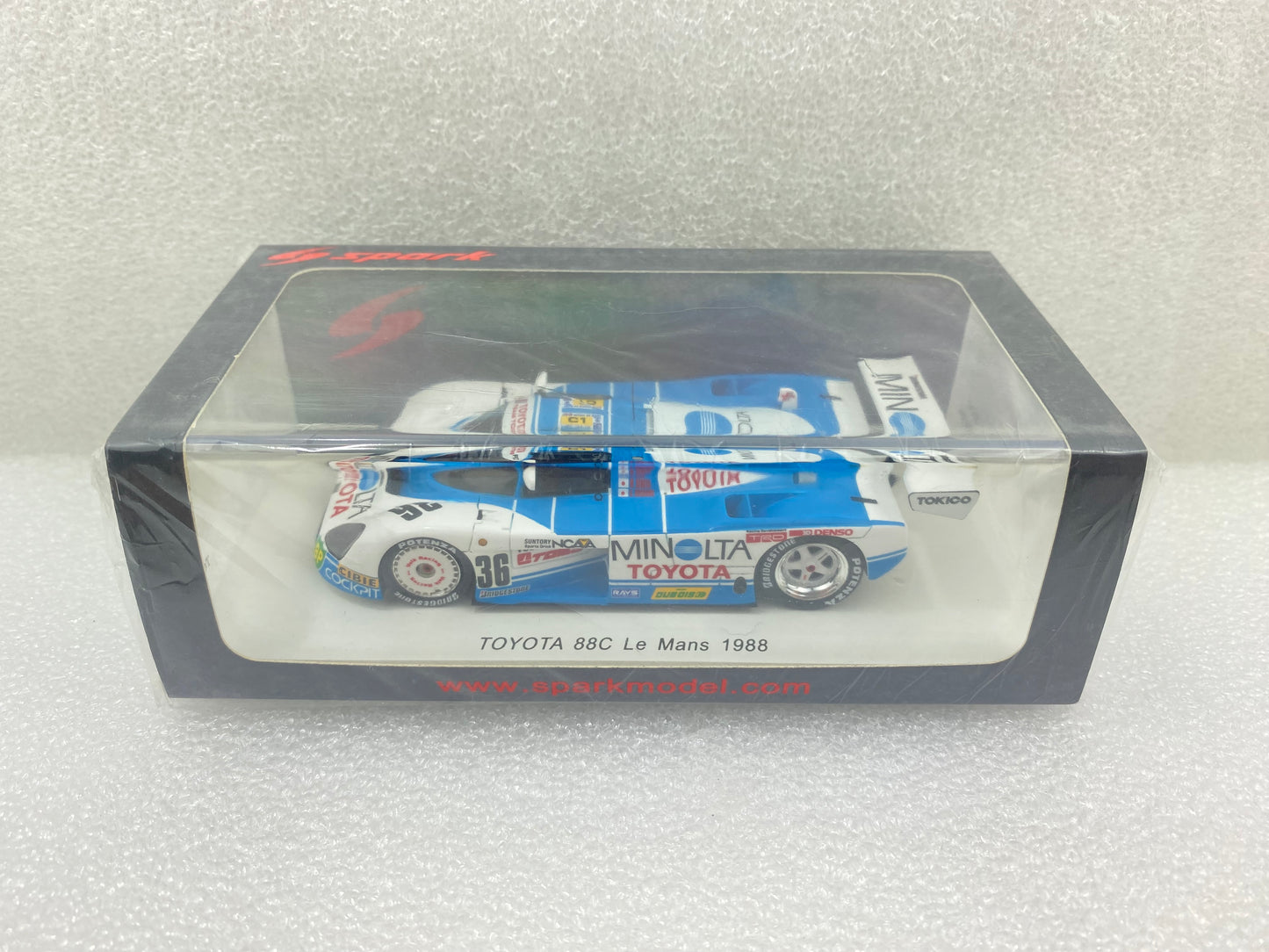 Spark 1:43 Toyota 88C #36 G.Lees/K.Hoshino/M.Sekiya Le Mans 1988 S5242
