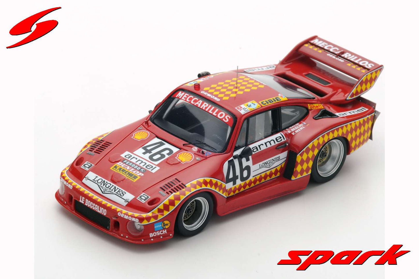 Spark 1:43 Porsche 935 #46 C.Haldi/B.Beguin/V.Merl Le Mans 1980 S5501