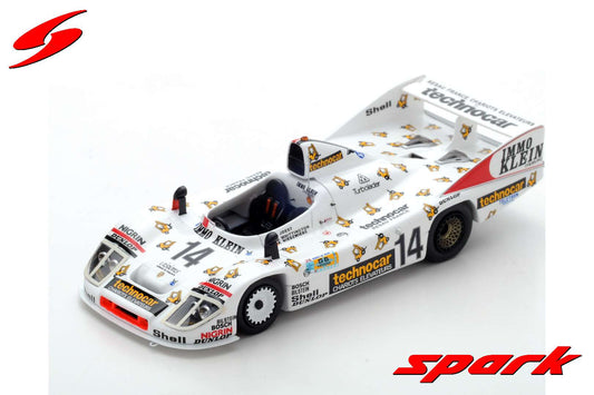 Spark 1:43 Porsche 908/80 #14 D.Whittington/R.Joest/K.Niedzwiedz Le Mans 1981 S5502