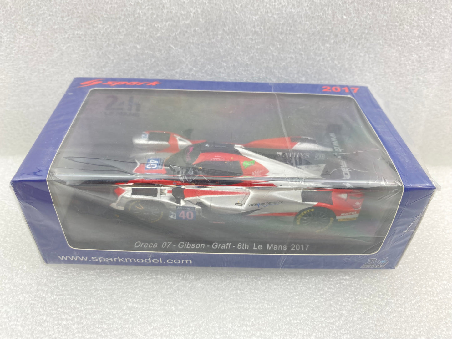 Spark 1:43 Oreca 07 - Gibson #40 J.Allen/F.Matelli/R.Bradley - Graff Racing Le Mans 2017 S5826