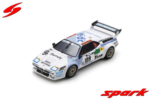 Spark 1:43 BMW M1 14th 24H Le Mans 1984 #109 P.de Thoisy - P.Dagoreau - J-F Yvon S6409