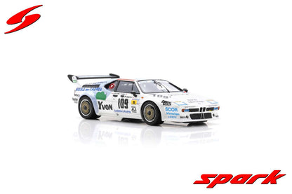 Spark 1:43 BMW M1 14th 24H Le Mans 1984 #109 P.de Thoisy - P.Dagoreau - J-F Yvon S6409