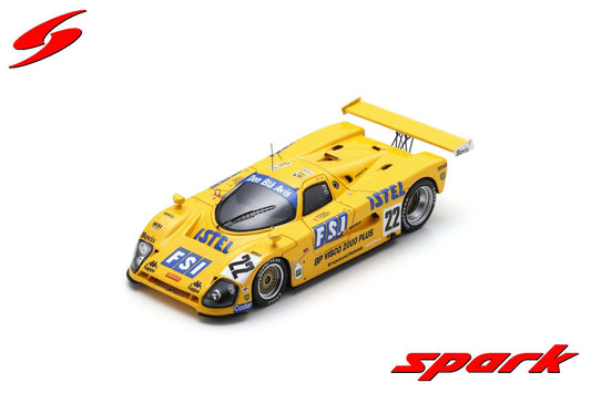 Spark 1:43 Spice SE 89 C 24H Le Mans 1989 #22 T.Thyrring - W.Taylor - T.Harvey S6806