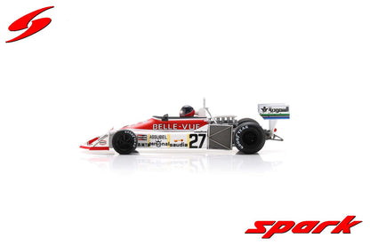 Spark 1:43 March 761 Belgian GP 1977 #27 Patrick Neve S7274