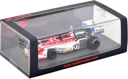 Spark 1:43 March 761 Belgian GP 1977 #27 Patrick Neve S7274