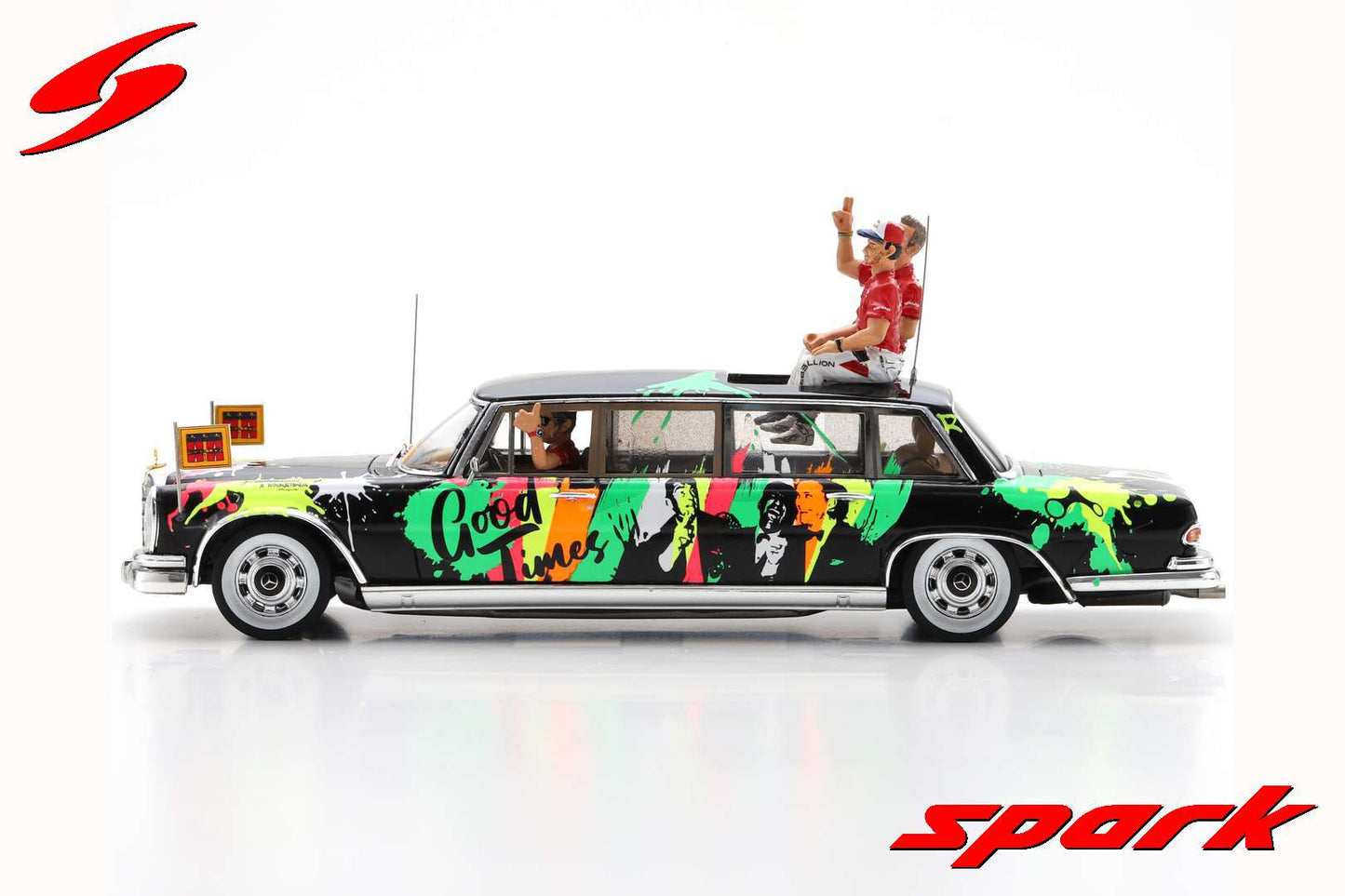 Spark 1:43 Mercedes-Benz 600 Pullman – Rebellion Racing Car No.1 – Parade des Pilotes Le Mans 2019 S7951