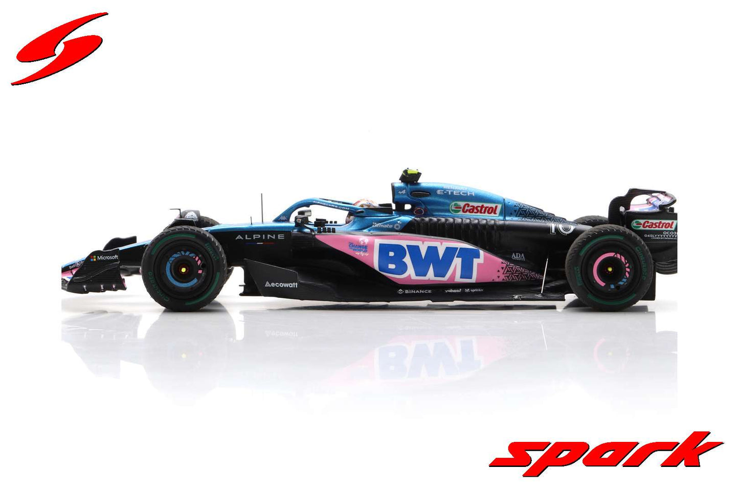 Spark 1:43 Alpine A523 BWT Alpine F1 Team 7th Monaco GP 2023 #10 Pierre Gasly S8565