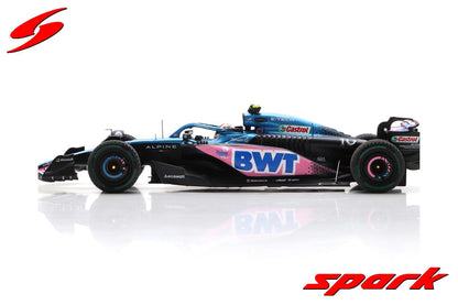 Spark 1:43 Alpine A523 BWT Alpine F1 Team 7th Monaco GP 2023 #10 Pierre Gasly S8565