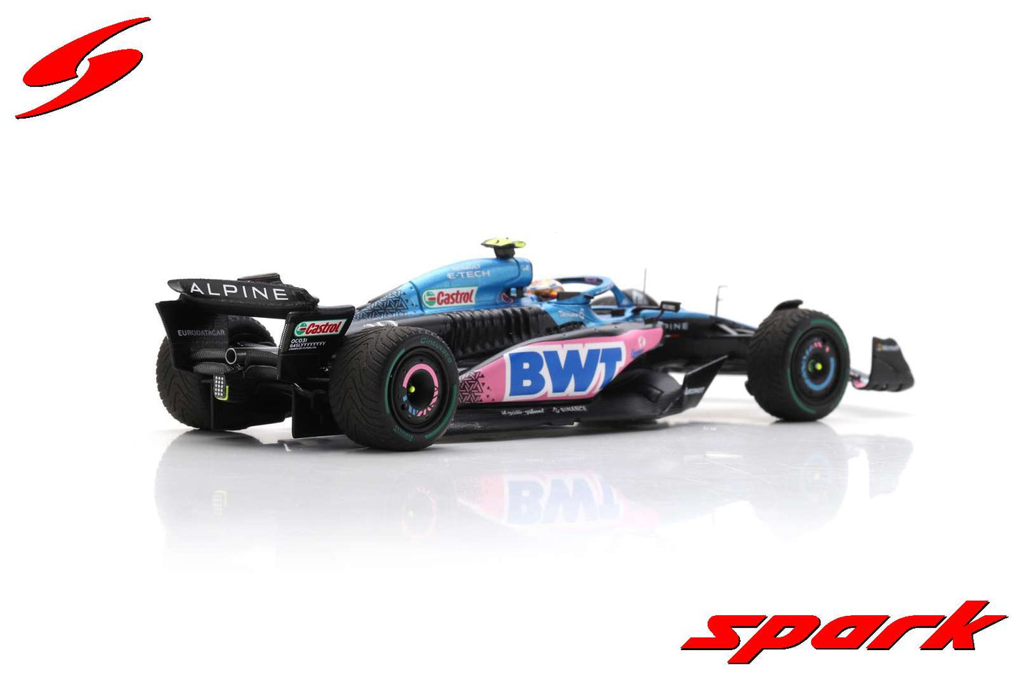 Spark 1:43 Alpine A523 BWT Alpine F1 Team 7th Monaco GP 2023 #10 Pierre Gasly S8565