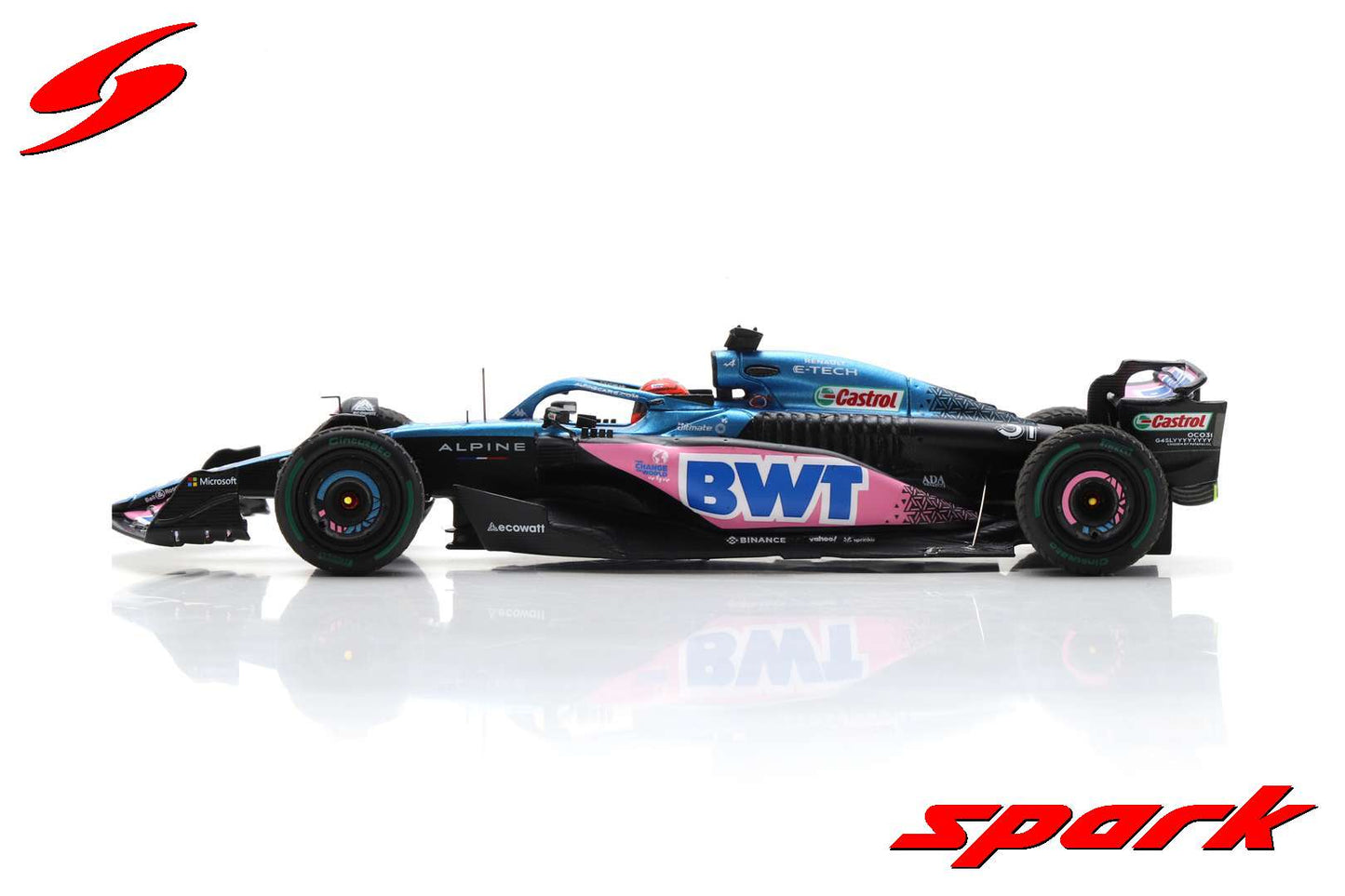Spark 1:43 Alpine A523 BWT Alpine F1 Team 3rd Monaco GP 2023 #31 Esteban Ocon S8566