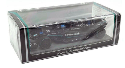Spark 1:43 Mercedes-AMG Petronas F1 W14 E Performance Mercedes-AMG Petronas Formula One Team 5th Monaco GP 2023 #63 George Russell S8578