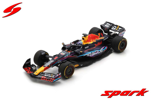 Spark 1:43 Oracle Red Bull Racing RB19 Oracle Red Bull Racing Winner Miami GP 2023 #1 Max Verstappen S8580