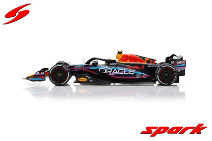 Spark 1:43 Oracle Red Bull Racing RB19 Oracle Red Bull Racing 2nd Miami GP 2023 #11 Sergio Perez S8581