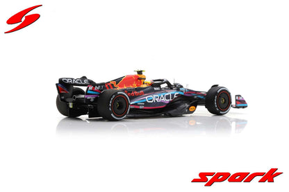 Spark 1:43 Oracle Red Bull Racing RB19 Oracle Red Bull Racing 2nd Miami GP 2023 #11 Sergio Perez S8581