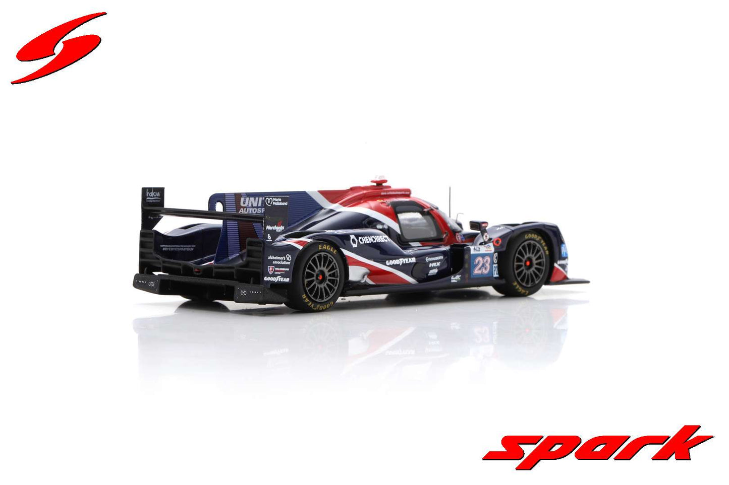 Spark 1:43 Oreca 07 - Gibson UNITED AUTOSPORTS 24H Le Mans 2023 #23 J.Pierson - T.Blomqvist - O.Jarvis S8739