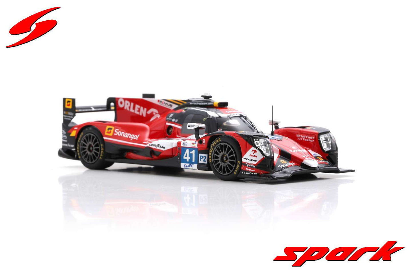 Spark 1:43 Oreca 07 - Gibson TEAM WRT 2nd LM P2 class 24H Le Mans 2023 #41 R.Andrade - L.Delétraz - R.Kubica S8749
