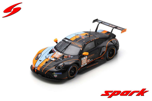 Spark 1:43 Porsche 911 RSR - 19 GR RACING 3rd LM GTE AM class 24H Le Mans 2023 #86 M.Wainwright - B.Barker - R.Pera S8767
