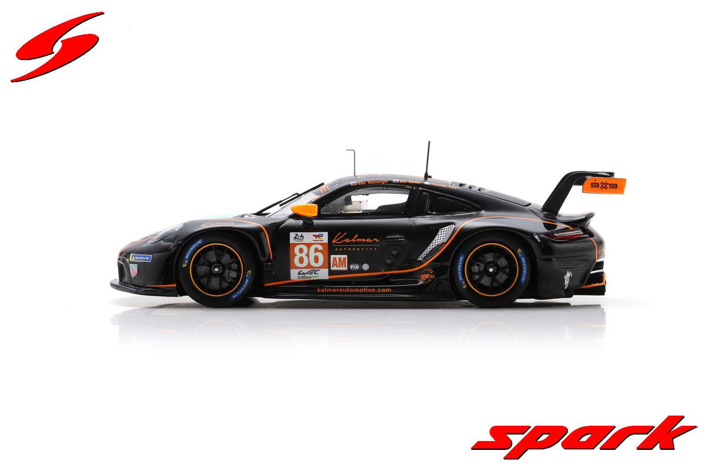 Spark 1:43 Porsche 911 RSR - 19 GR RACING 3rd LM GTE AM class 24H Le Mans 2023 #86 M.Wainwright - B.Barker - R.Pera S8767