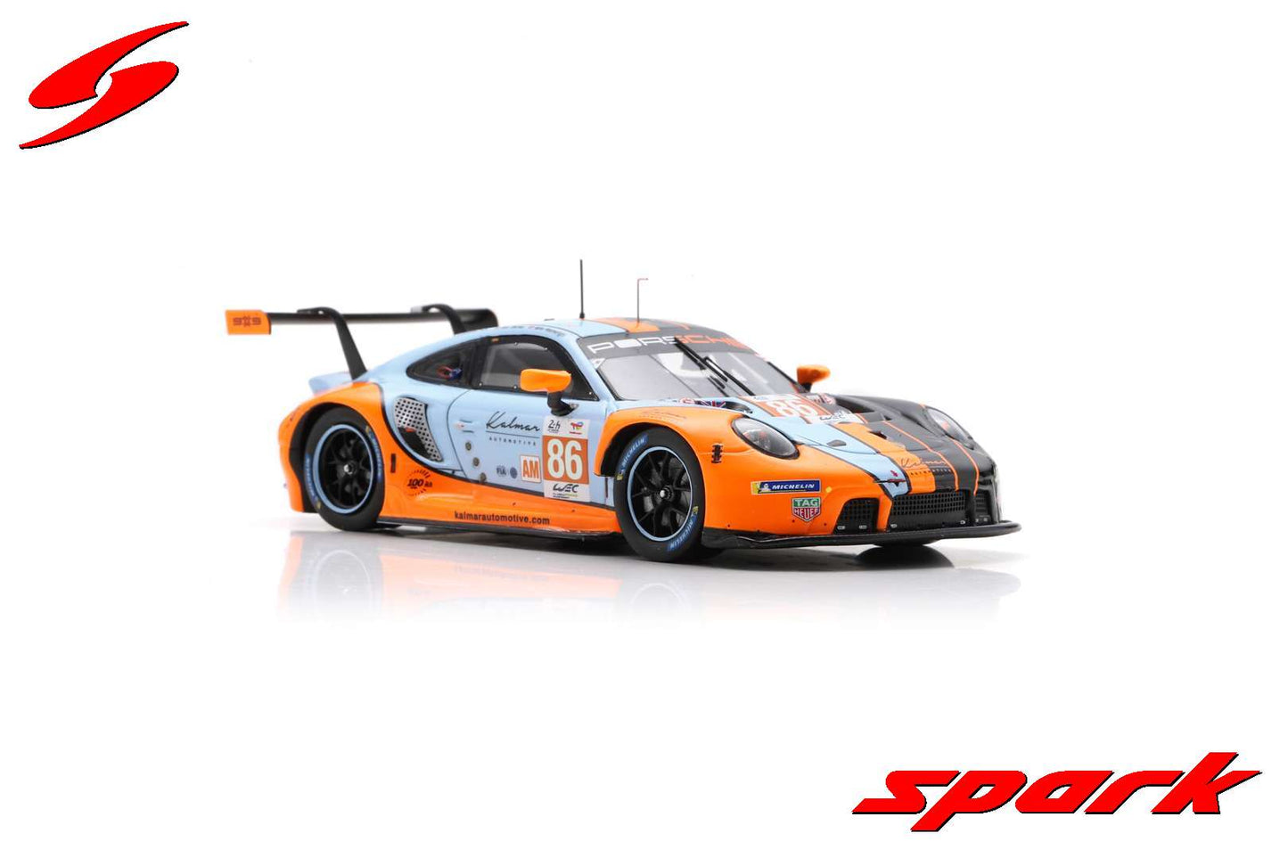 Spark 1:43 Porsche 911 RSR - 19 GR RACING 3rd LM GTE AM class 24H Le Mans 2023 #86 M.Wainwright - B.Barker - R.Pera S8767