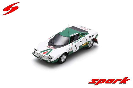 Spark 1:43 Lancia Stratos HF Rally Monte Carlo 1975  #1 J-C.Andruet - Y.Jouanny S9079