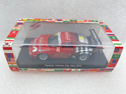 Spark 1:43 Porsche 911 991 #58 Ho-Pin Tung Porsche Carrera Cup Asia 2015 SA077
