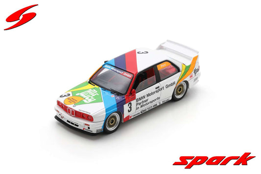 Spark 1:43 BMW E30 - BMW M Team Schnitzer 2nd Macau Guia Race 1990 #3 Emanuele Pirro SA226