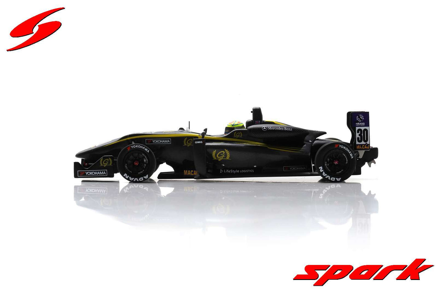 Spark 1:43 Dallara F3 3rd Macau Grand Prix - FIA F3 International Cup 2015 #30 Alexander Sims SA236