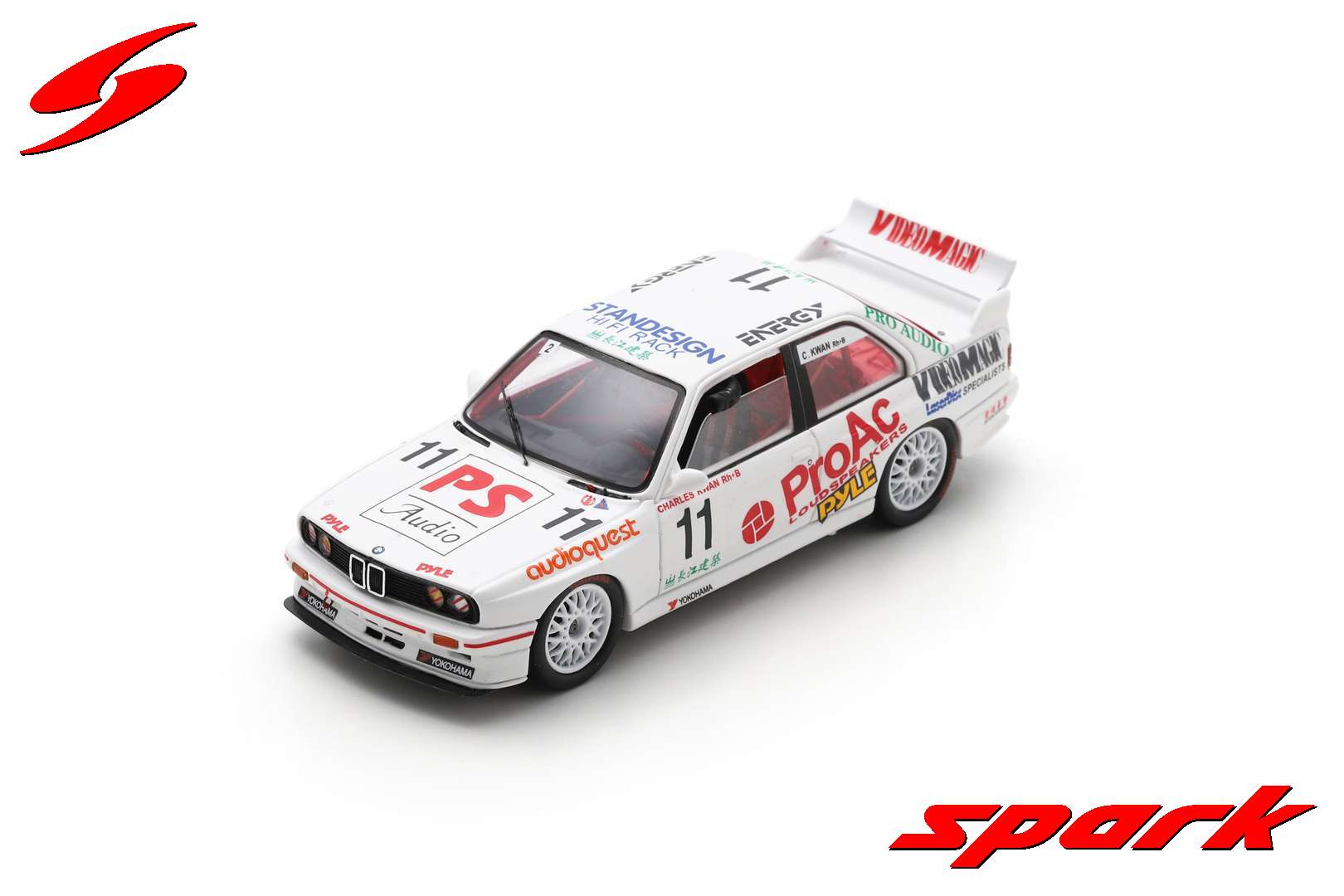 Miniature Bmw M3 1/43 Spark (E30) No.51 Macau A.C.P. Trophy 1988 Miniature Bmw M3 1/43 Spark (E30) No.51 Macau A.C.P. Trophy 1988