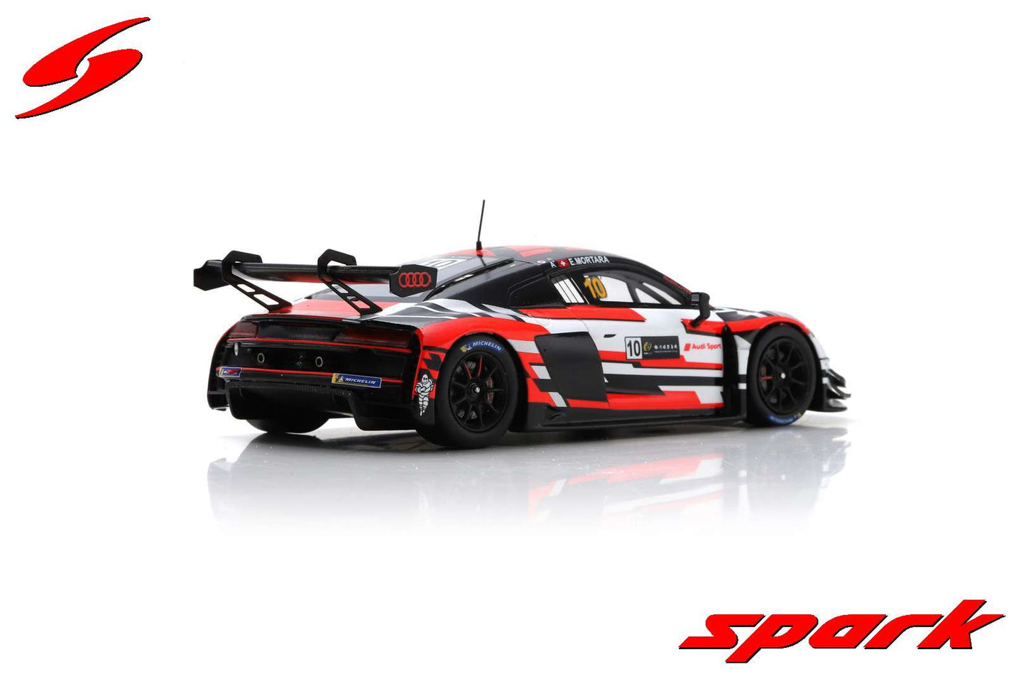 Spark 1:43 Audi R8 LMS GT3 Audi Sport Asia Team Absolute 2nd Macau GT Cup 2022 #10 Edoardo Mortara SA264