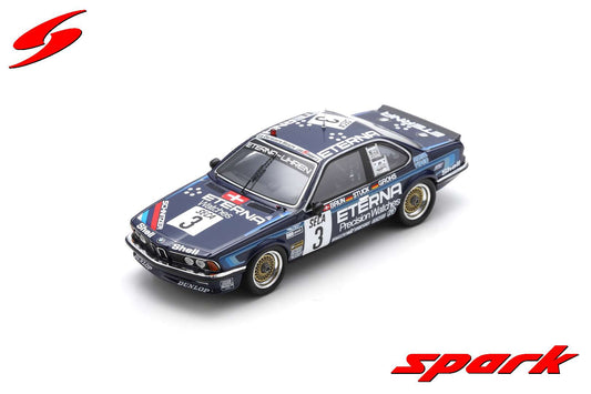 Spark 1:43 BMW 635 Csi No.3 24H Spa 1983 H-J.Stuck - W.Brun - H.Grohs SB653