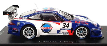 Spark 1:43 Porsche 911 997 GT3R Speedy Team PRO-GT #34 A.Beltoise/L.Pasquali Gt Tour 2011 SF019
