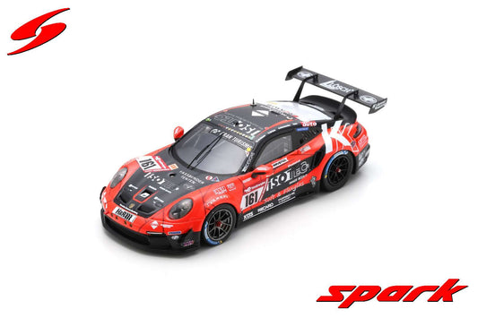 Spark 1:43 Porsche 911 GT3 CUP (992) No.161 KKramer Racing Winner Cup 2 class 24H Nürburgring 2023 K.Kramer - C.Bruck - A.Veremenko - SELV SG909