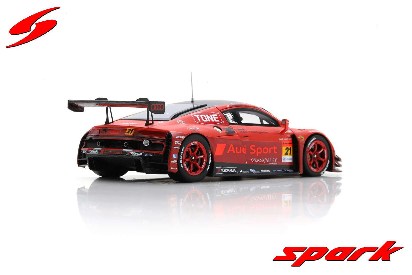 Spark 1:43 Audi R8 LMS #21 Audi Team Hitotsuyama GT300 SUPER GT 2020 Christopher Mies - Shintaro Kawabata SGT006