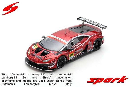 Spark 1:43 T-DASH Lamborghini GT3 No.87 JLOC GT300 SUPER GT 2020 Yuya Motojima - Dennis Lind SGT008
