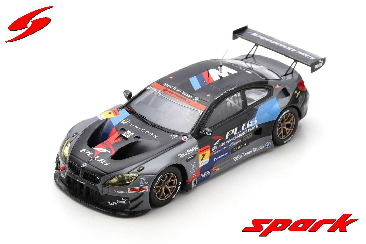Spark 1:43 BMW #7 BMW Team Studie Plus x CSL GT300 SUPER GT 2021 Seiji Ara - Tomohide Yamaguchi SGT020