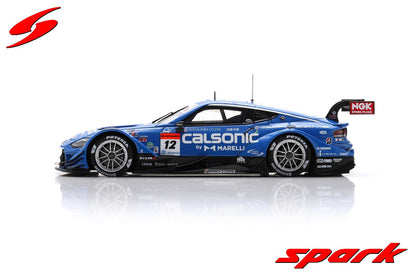 Spark 1:43 CALSONIC IMPUL Z No.12 TEAM IMPUL Series Champion Nissan Z GT500 Class SUPER GT 2022 Kazuki Hiramine - Bertrand Baguette SGT021