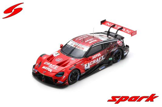 Spark 1:43 CRAFTSPORTS MOTUL Z No.3 NDDP RACING Nissan Z GT500 SUPER GT 2022 Katsumasa Chiyo - Mitsunori Takaboshi SGT022