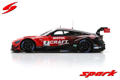 Spark 1:43 CRAFTSPORTS MOTUL Z No.3 NDDP RACING Nissan Z GT500 SUPER GT 2022 Katsumasa Chiyo - Mitsunori Takaboshi SGT022