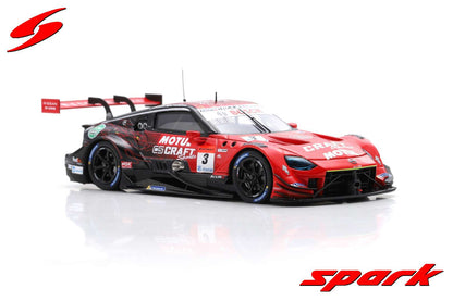 Spark 1:43 CRAFTSPORTS MOTUL Z No.3 NDDP RACING Nissan Z GT500 SUPER GT 2022 Katsumasa Chiyo - Mitsunori Takaboshi SGT022